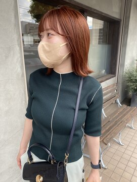 ルブランヘアギャラリー(Le blanc hair gallery) オレンジベージュ