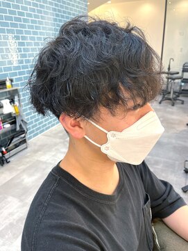 フェーディン(fa/din) 波ウェーブパーママッシュショート