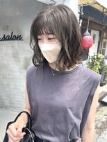 エムドットヘアーサロン(M. hair salon) 【中井千佳】グレーカーキ♪
