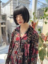 ジーナ オモテサンドウ(XENA)&nbsp;【MIKU】切りっぱなしボブ