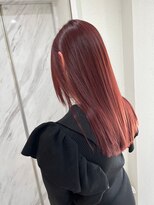 ネウィ 国分寺(newi) ロングレイヤーカット/美髪スタイル/艶カラー/ベビーピンク