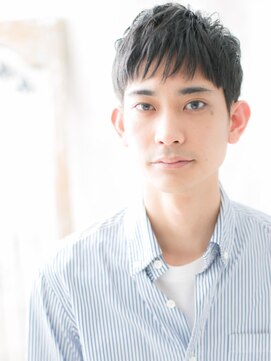 モッズヘアー メン 戸田公園店(mod's hair men) ネイビーブラックで爽やかウェットマニッシュb戸田公園