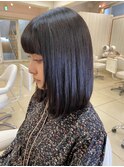 艶髪ボブ