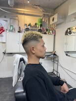 メリケンバーバーショップ フクオカ(MERICAN BARBERSHOP FUK)&nbsp;スパイキーフェードバーバー