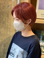 リブロ(liblo)&nbsp;ショートボブ × オレンジベージュ(3)【liblo】