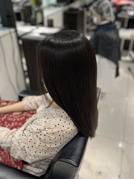 フォルテ ギンザ(FORTE GINZA) 【艶髪縮毛矯正】地毛風ナチュラル縮毛矯正　プラチナ縮毛矯正