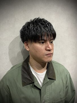 ゴートバーバー(GOAT BARBER) 束感マッシュ
