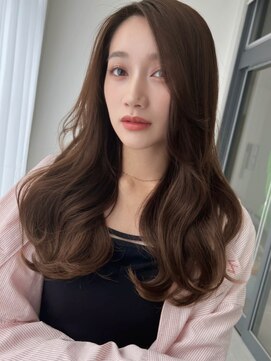 ソヨン 栄2号店(SOYON) ブリーチなしダブルカラー韓国デジタルパーマレイヤーカット