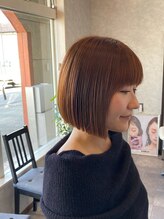 カーノ(carno) ばつっとボブ　切りっぱなしボブ
