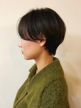 ステアメゾン 大宮(Stir maison) 大人可愛いマッシュショート小顔ショートネビージュ