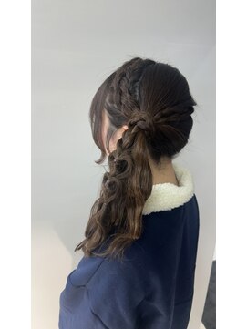 ヴェイン 渋谷(vain) 10代20代30代◎モテ髪ハートアレンジ