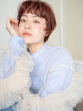 ロンド ボーイ 表参道(Lond BOY) ココアベージュ/バーガンディ/ショート/髪質改善/縮毛矯正/原宿