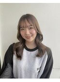 韓国風巻き×ミルクティー
