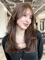 レイヤー/髪質改善/縮毛矯正/透明感カラー/前髪似合わせ