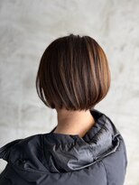 アンディ ニジュウサンド クリエイション(and D 23℃ creation)&nbsp;ショートボブ/丸みショート/ショート/フェミニンショート