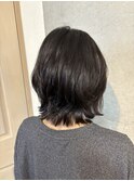 ミディアムレイヤー×くびれパーマ♪