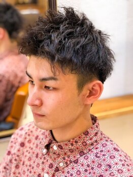 レイブン(Raven)の写真/【岸和田/メンズサロン】こなれヘアで余裕のある男を演出するならMENS HAIR Ravenメンズカット☆