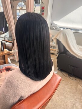 スアバイキキ(SuA by kiki.) 似合わせカット/透け感バング/ぱつっとボブ/韓国ウェーブ[千葉]