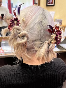 ガラ(GALA) ヘアセット