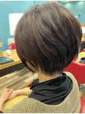 クセや多毛でもできるステップボーンカットショートスタイル