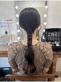 ローポニーテール♪
