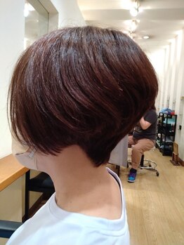 ホワッツニュー 野方店(WHAT'S NEW)の写真/繰り返しても傷みずらいカラー★気になる白髪もしっかり染まるダメージレス施術で、艶感UPの髪色に♪