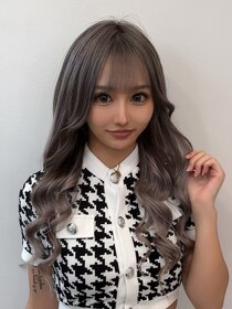 ラピス 福岡天神店(Lapis) アッシュグレーシルバーミルクティー