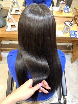 イチエ(ICHIE) ブリーチなし 透明感カラー ブルーグレージュ ブルーアッシュ
