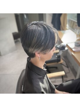 ミエルヘアーエスト 新宿店(mielhair est) メンズ　インナーシルバー　MEN'S HAIR