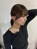 【プチイメチェン★】顔周りカット+ケアカラー+3stepTR【札幌/大通】