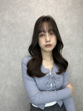 フォルテ 中田店 ダークグレージュくびれヘア