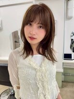 ハニーシブヤ(HONEY shibuya)&nbsp;ハッシュカット/レイヤーカット/チョコレートブラウン/髪質改善1