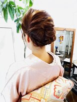 ソメリエヘアー(somelie hair)&nbsp;清楚系アップスタイル
