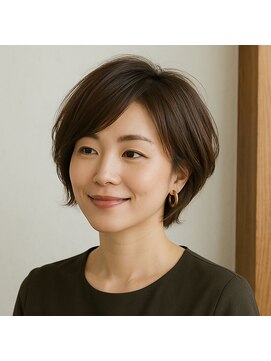 スープレックス ヘアーデザイン(SOUPREX HAIR DESIGN) ミセス柔らかショートボブ 20代 30代 40代 50代 60代 髪質改善