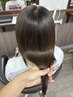 水素白髪染め+カット+シルクトリートメント ￥13,600～