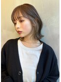 【Blanc】イヤリングカラー＿インナーカラー＿切っぱなしボブS