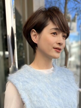 ロビー 青山(ROBBY) ショートヘア/前髪あり/ショートヘアパーマ/30代/40代/50代