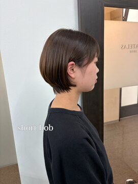 アマテラスゼロ 新宿(AMATELAS zero) 髪質改善トリートメント/まるみショートボブ/新宿