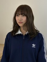 ニール 名古屋 伏見 丸の内(NEELU)&nbsp;【NEELU_rio】ワンカラー明るめオリーブベージュ
