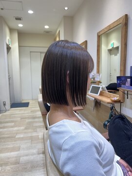 ミラバイケンジ 藤沢(Mira by KENJE) 髪質改善ボブストレート