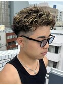 ルーズショート×フェードカット【八王子】
