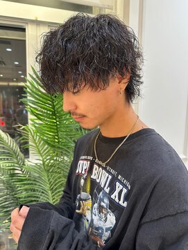 ビビディ バビディ ブー 河原町三条店(Bibbidi.bobbidi.boo) *メンズパーマメンズウルフ強めシャドウパーマ
