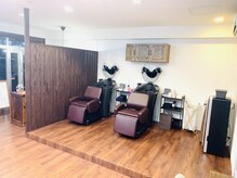 カラーズカフェ 前橋店(Colors cafe)の雰囲気（シャンプー台スペース【前橋／髪質改善／グレイカラー専門店】）