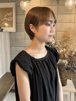 ハナタバ(hanataba) .・+明るめグレージュショート+・.