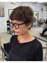 ソーソー(SoSo)&nbsp;ミルクブラウンショートパーマ8.10