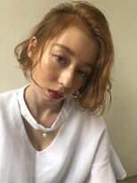 ビッケ(Vicke)&nbsp;切りっぱなしボブ×ラフウェーブ