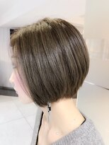 ケシキ ヘアメイク(kesiki HAIR MAKE)&nbsp;前下がり大人ショートボブ