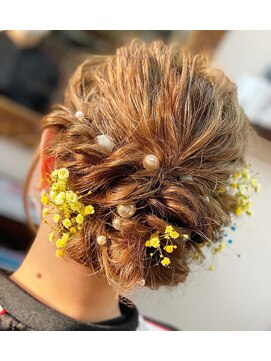 パチャールヘアー(PACAR HAIR) ★編み込みパーティーアレンジ★