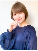 ネイヴィル オモテサンドウ(navile omotesando)&nbsp;【yuka】ナチュラルフォギーベージュショート