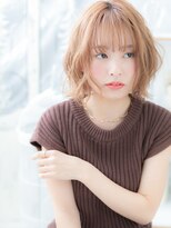 モッズヘア 上尾西口店(mod's hair)&nbsp;外国人風暖色系カラー抜け感切りっぱなしロブa上尾20代30代40代!